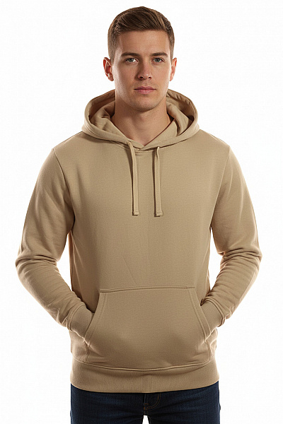 Pánská Mikina Béžová Vel. L