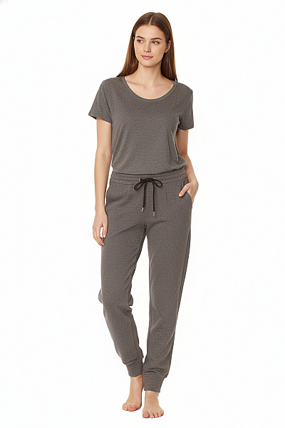 Dámské Kalhoty Šedé Canda Vel. 38