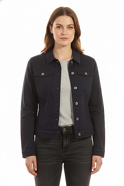 S.OLIVER Dámská Přechodné Bundy Modrá Vel. 42