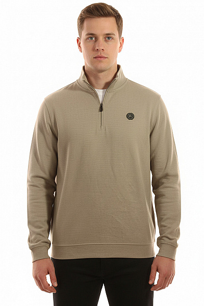 Pánská Mikina Bez Zapínání Šedá LERROS Vel. L