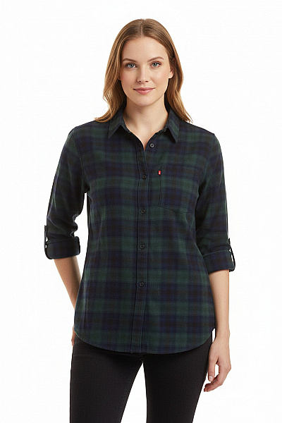 LEVIS Dámská Košile Zelená Vel. L