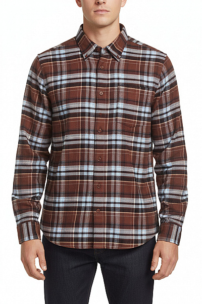 HAUPT Pánská Košile Hnědá Second Hand Vel. 39/40