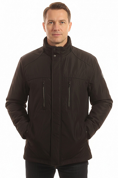 Pánská Bunda Černá Canda Second Hand Vel. 56