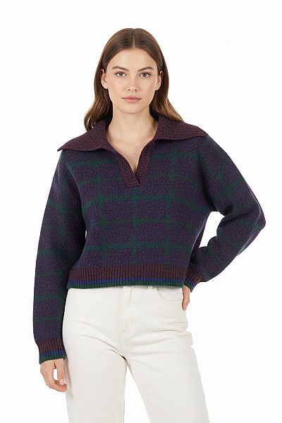 ZARA Dámský Svetr Barevný Vel.  S