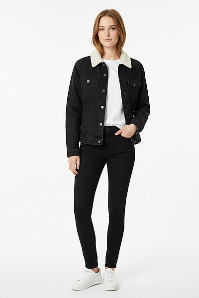 Primark Dámská Bunda Černá Vel. 34