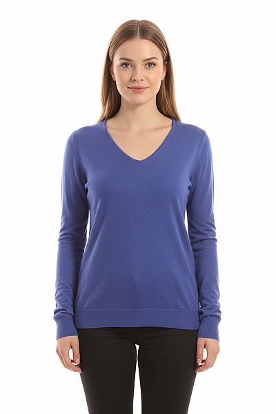 Dámský Pulovr Modrý