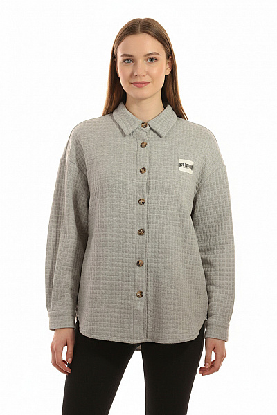 Shein Krátký Dámský Kabát Šedý Vel. 38