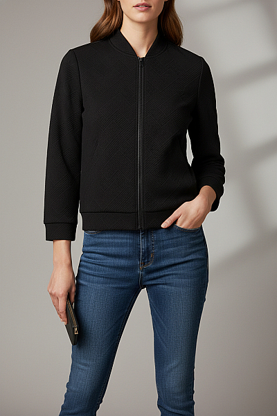 Dámská Mikina Černá Vel. L