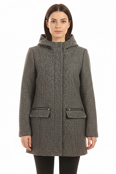 Dámský Kabát Šedý Vel. 42