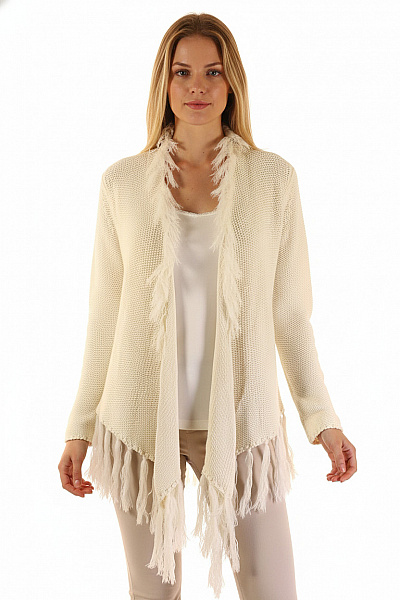 Dámský Cardigan Bílý Vel. 34