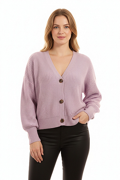 Dámský Cardigan Fialový VERO MODA