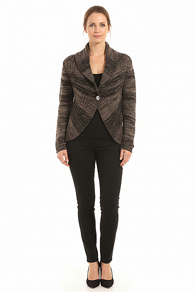 Gina Dámský Pulovr Černý Second Hand Vel. 40/42