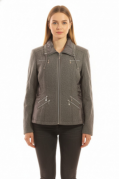 Canda Dámská Bunda Šedá Vel. 42