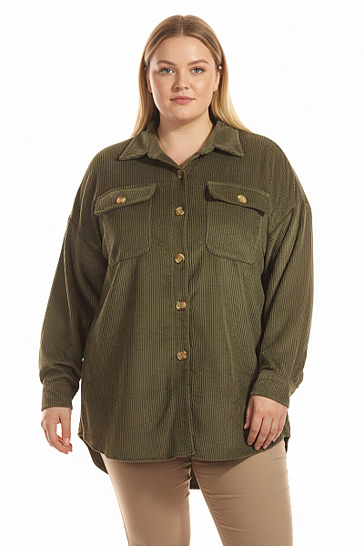 Dámská Košile Zelená