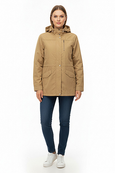 Dámská Bunda Béžová Canda Vel. 44