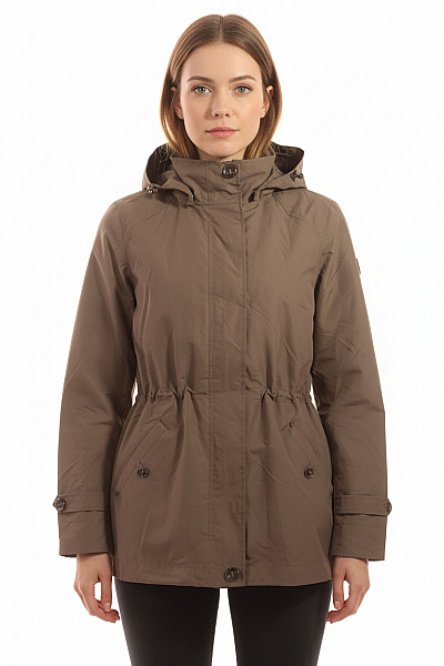 Dámská Přechodné Bundy Šedá Second Hand Vel. 40