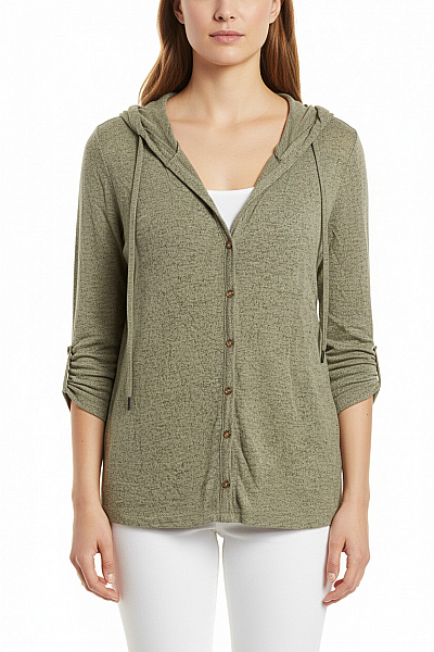 Dámský Cardigan Zelený