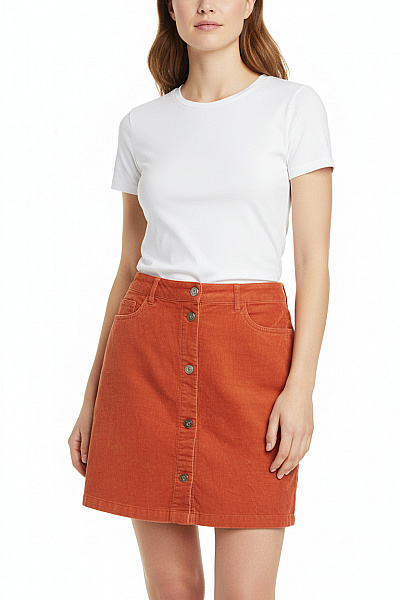 Sukně Hnědá TOM TAILOR Second Hand Vel. M