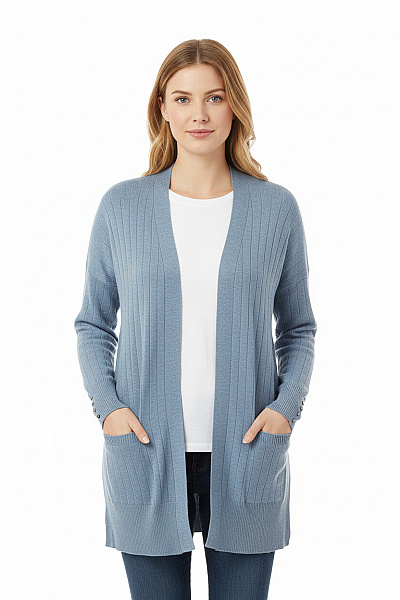 Canda Dámský Svetr Modrý Second Hand Vel. M