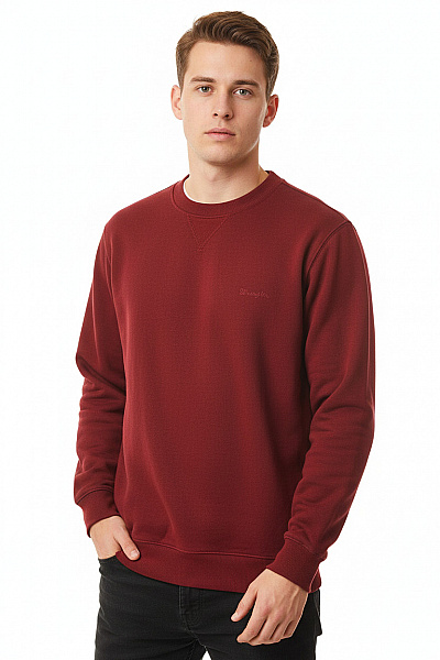 Wrangler Pánská Mikina Vínová Vel. M