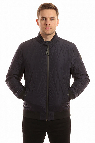 REPLAY Pánská Přechodné Bundy Modrá