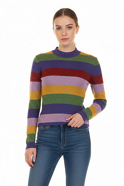 Dámský Pulovr Barevný ZARA Vel. S