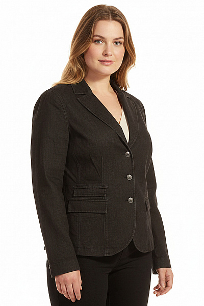 Dámské Sako Černé Vel. 50