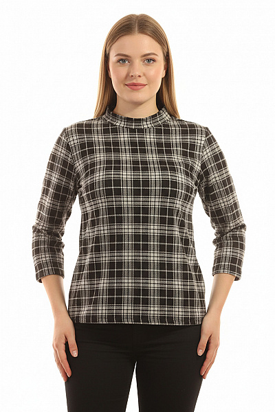 Vzorovaná  Halenka Černá Second Hand