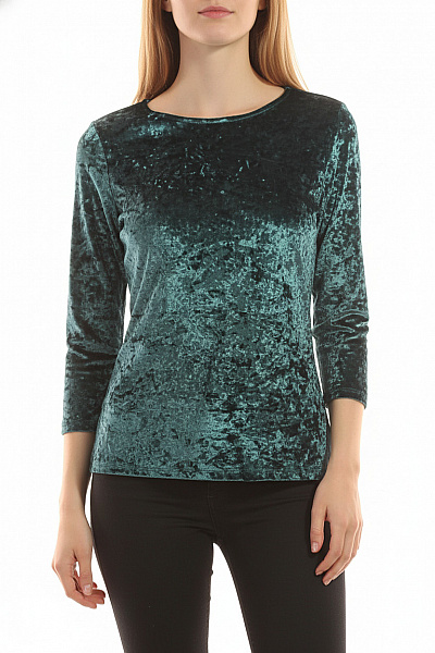  Halenka Jednobarevná Modrá Vel.  38