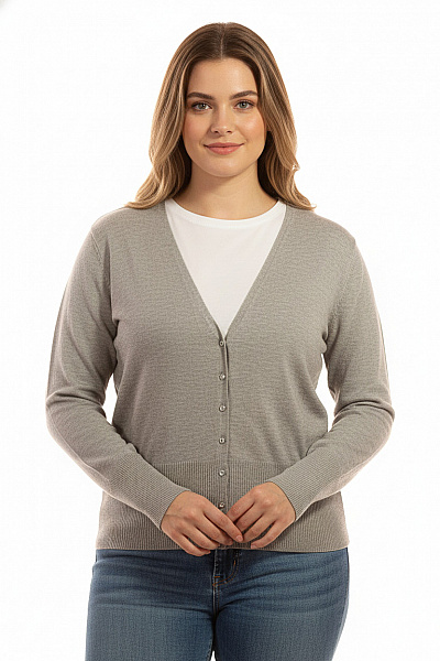 Dámský Svetr Šedý Vel. 44