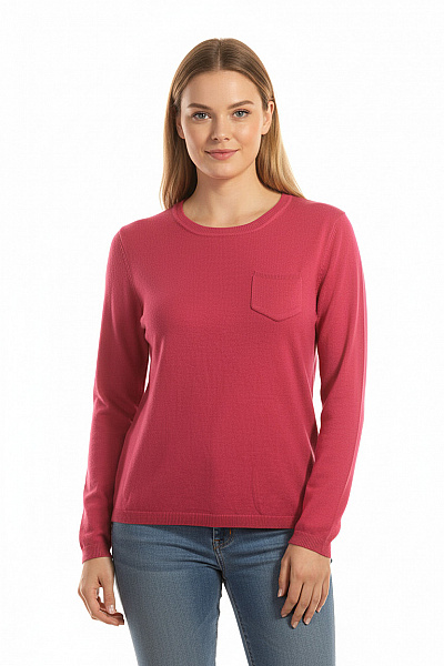 CECIL  Halenka Pletená Růžová Vel. L