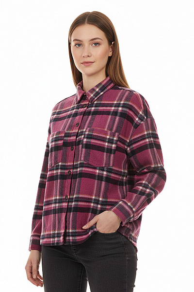 Dámská Košile Fialová CLOCKHOUSE Vel. 38