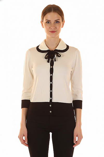 Dámský Cardigan Bílý Vel. S