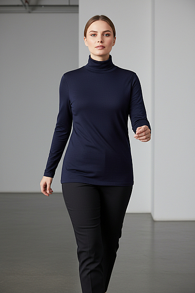 Dámské Rolák Modrý Second Hand Vel. 44