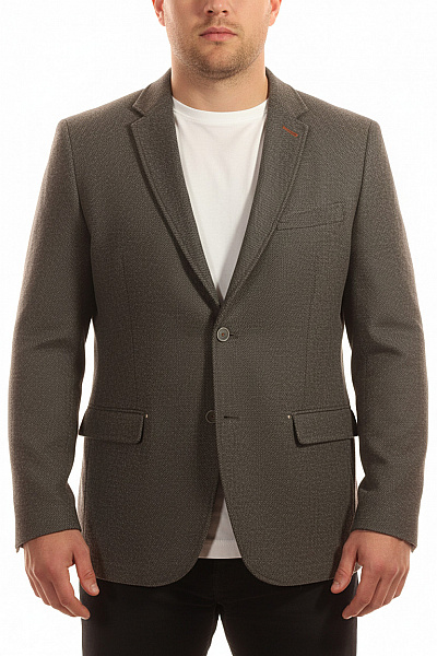 Společenské Pánské Sako Šedé Vel. 52