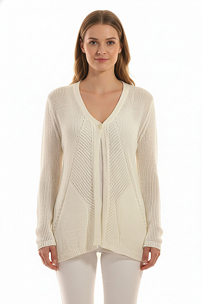 Dámský Svetr Bílý ADAGIO