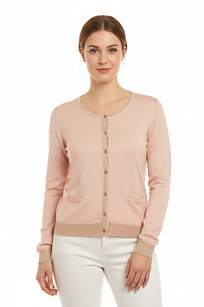 GAUDI Dámský Svetr Růžový Second Hand Vel. XL