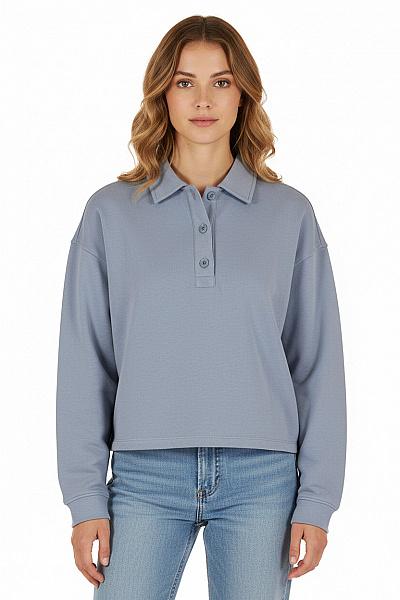 Dámská Mikina Modrá Vel. S