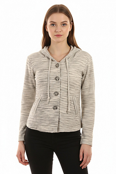 Dámská Přechodné Bundy Šedá