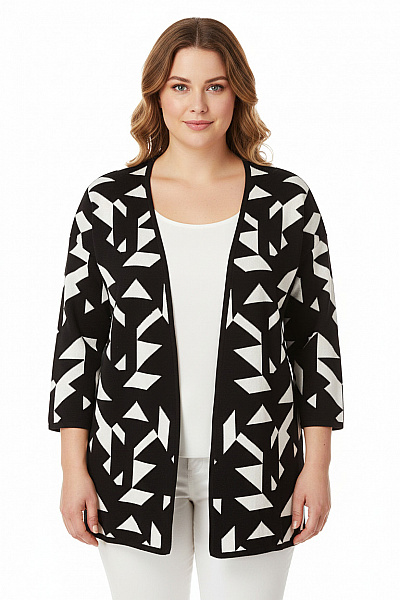 Esmara Dámský Cardigan Černobílý Vel. 44/46