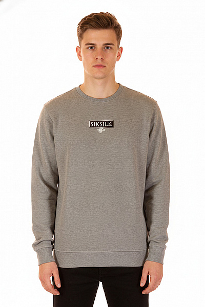 Pánská Mikina Šedá Sik Silk Vel. M