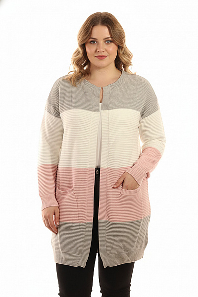 Dámský Cardigan Barevný Second Hand Vel. 36/38