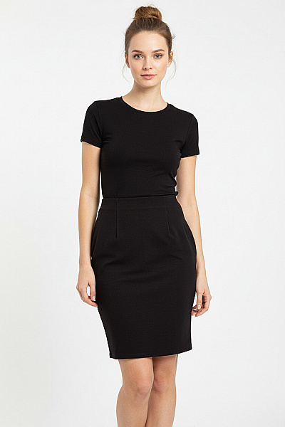 Balonová  Sukně Černá Second Hand