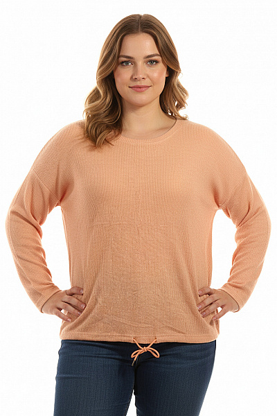 Dámský Svetr Růžový Gina Second Hand Vel. 44/46