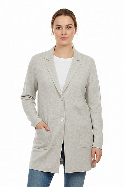 Dámský Svetr Šedý Christian Berg Vel. 44