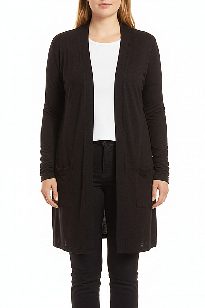 Amisu Dámský Svetr Černý Second Hand Vel. XL