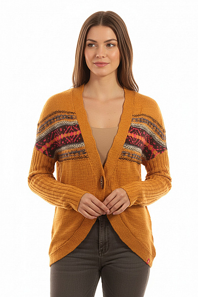 Dámský Cardigan Hnědý Esprit Vel. M