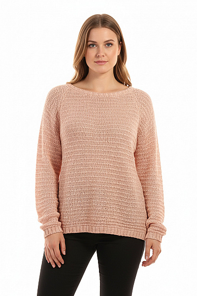 Dámský Svetr Růžový Gina Vel. 40/42