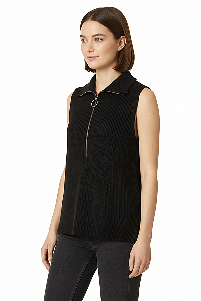 Dámská Vesta Černá Soyaconcept Second Hand Vel. S