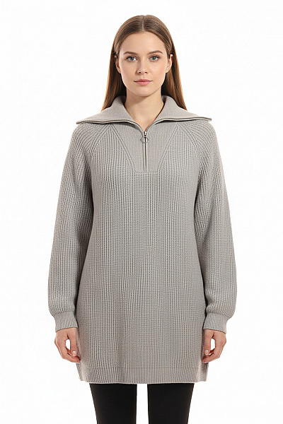 PULL&BEAR Dámský Rolák Šedý Vel. M